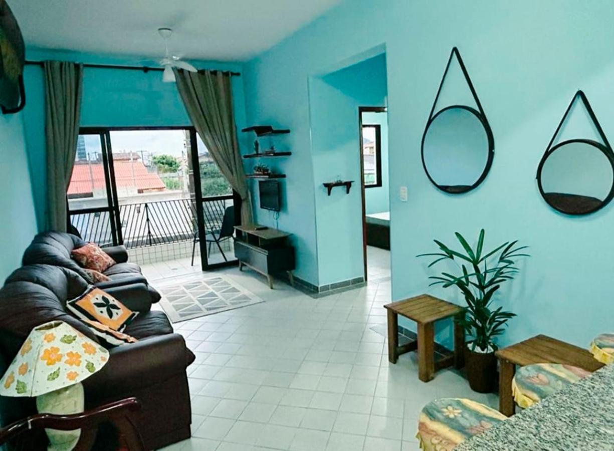 Ap Beira-Mar Com Wi-Fi E Garagem Daire Mongaguá Dış mekan fotoğraf